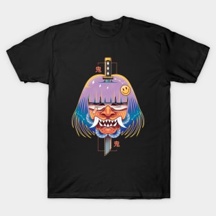 Japanese Oni Girl T-Shirt